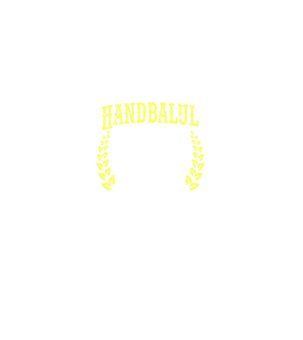 Singurul lucru mai bun decât handbalul este să fiu tată model negru pe tricou