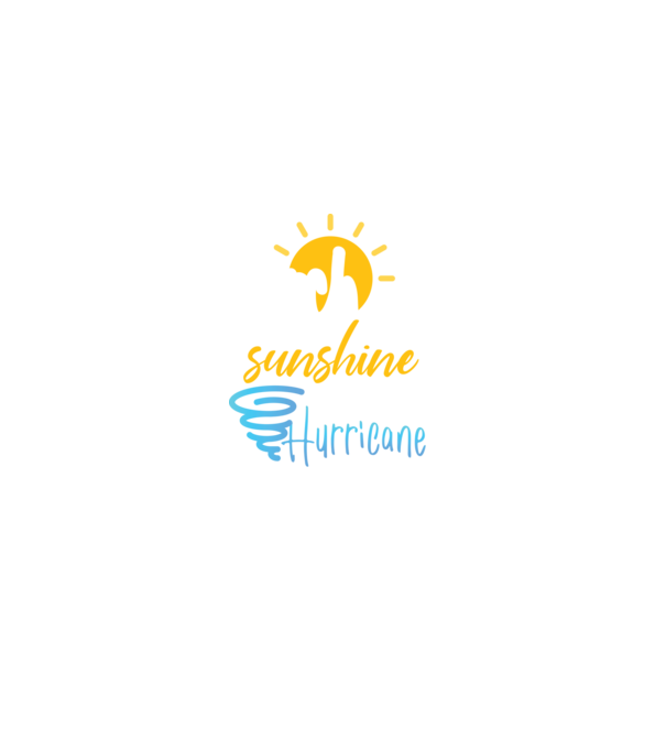March Girls are Sunshine mixed with a little Hurricane model negru pe tricou