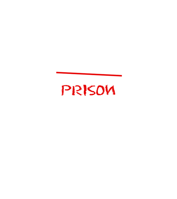 Back to prison - școală model negru pe tricou