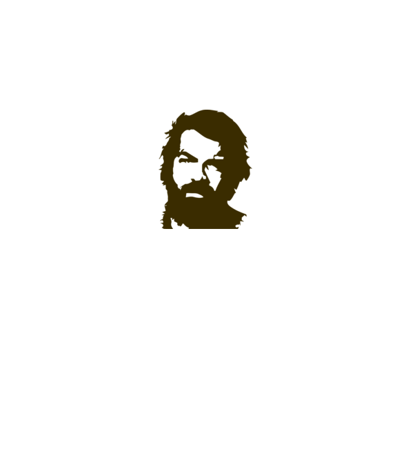 bud spencer model gri pe tricou