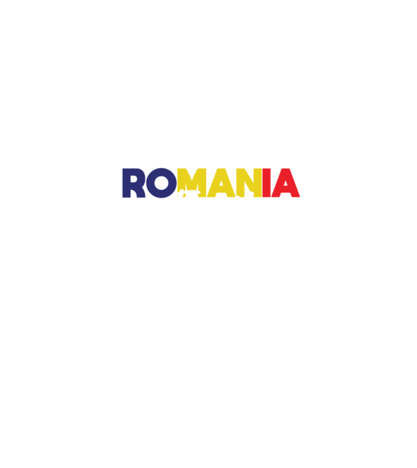 Romania forever model negru pe tricou