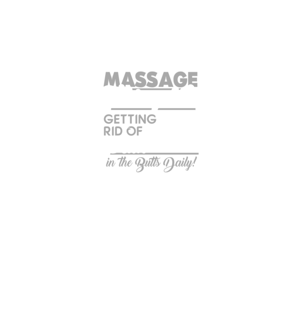 Massage pain model negru pe tricou