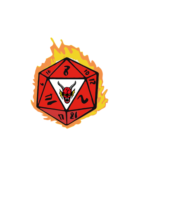 hellfire club roll dice model negru pe tricou