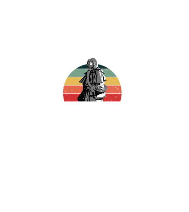 Retro chernobyl model negru pe tricou