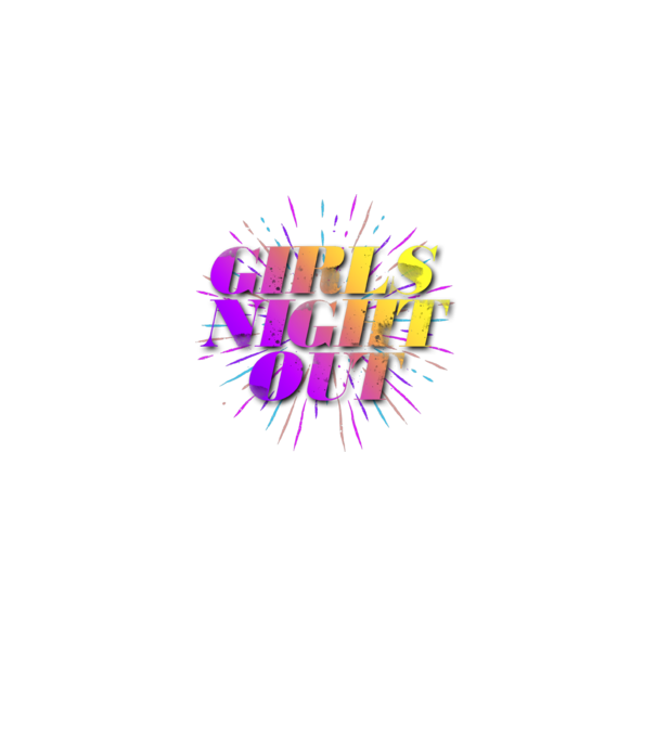 Girls Night Out model mov pe tricou