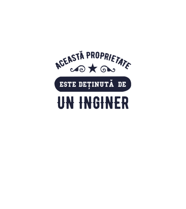 Această proprietate este deținută de un inginer model alb pe tricou