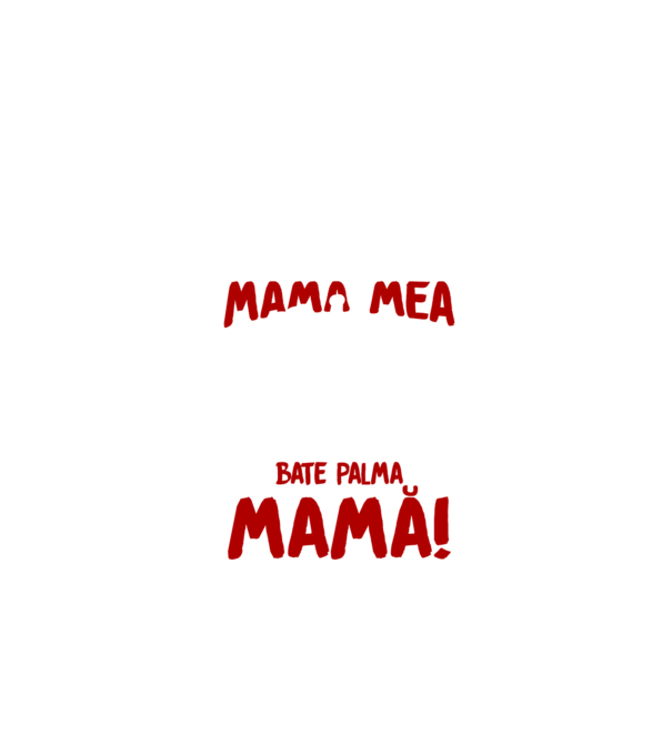 fiecare mamă a dat viață unui copil, mai puțin mama mea, care a dat viață unei legende. Bate palma mamă! model negru pe tricou