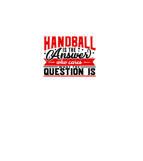 Sport is the answer HANDBALIST model alb pe tricou