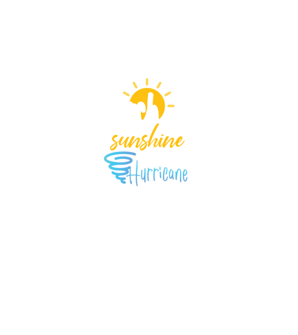 March Girls are Sunshine mixed with a little Hurricane model negru pe tricou
