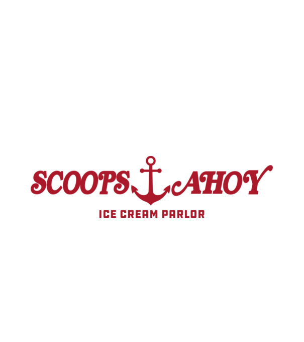 scoops and ahoy stranger things model alb pe tricou