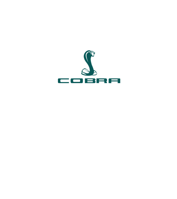 Cobra model alb pe tricou