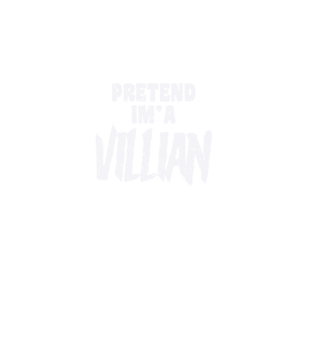 Villian carnaval model negru pe tricou