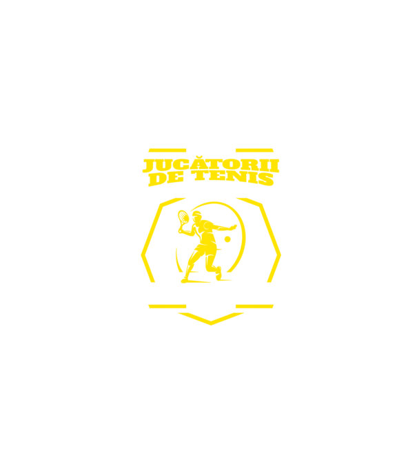 Toți jucătorii de tenis sunt creați egali mai model negru pe tricou