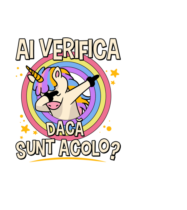 Ai verifica dacă sunt acolo? model negru pe tricou
