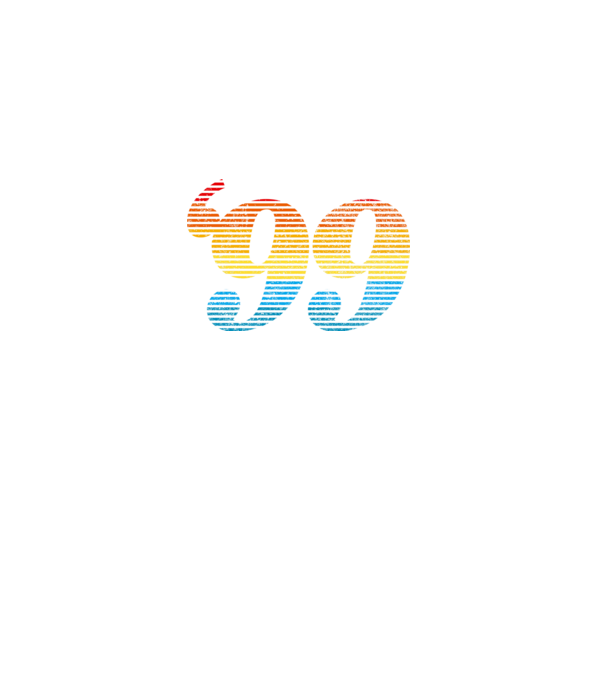 Retro Birthday 1999 model alb pe tricou