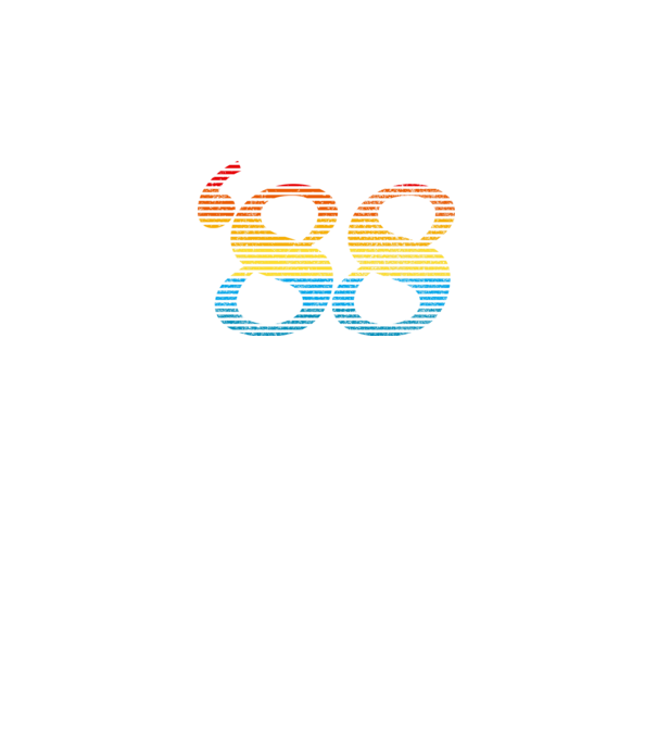 Retro Birthday 1988 model alb pe tricou