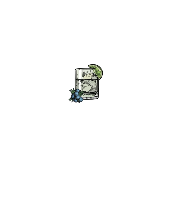 Let the fun be gin model negru pe tricou
