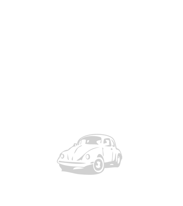 vw beetle model negru pe tricou