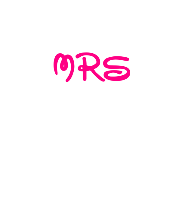 Mrs model alb pe tricou