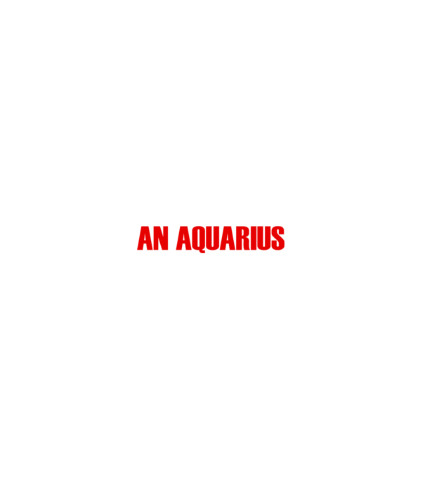 Piss of an AQUARIUS model negru pe tricou