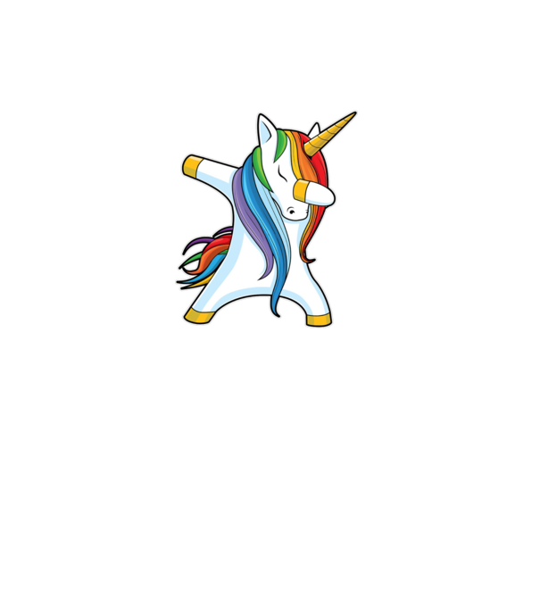 DAB Unicorn 2 model gri pe tricou