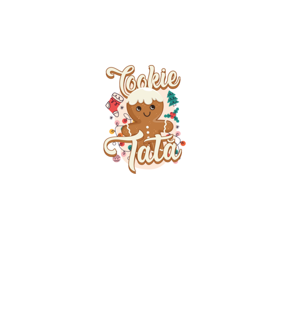 Cookie tată model alb pe tricou