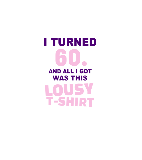 Lousy T-shirt 60 model albastru închis pe tricou