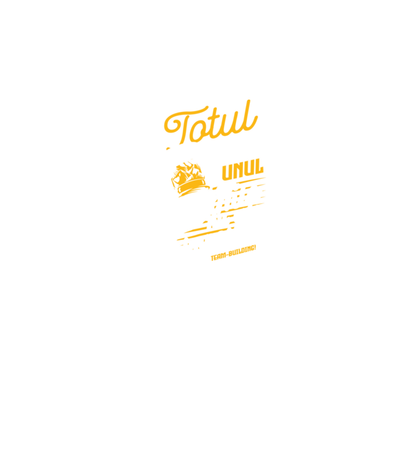 Totul este dificil pentru unul, dar nimic nu este imposibil pentru mulți! Team-building model negru pe tricou