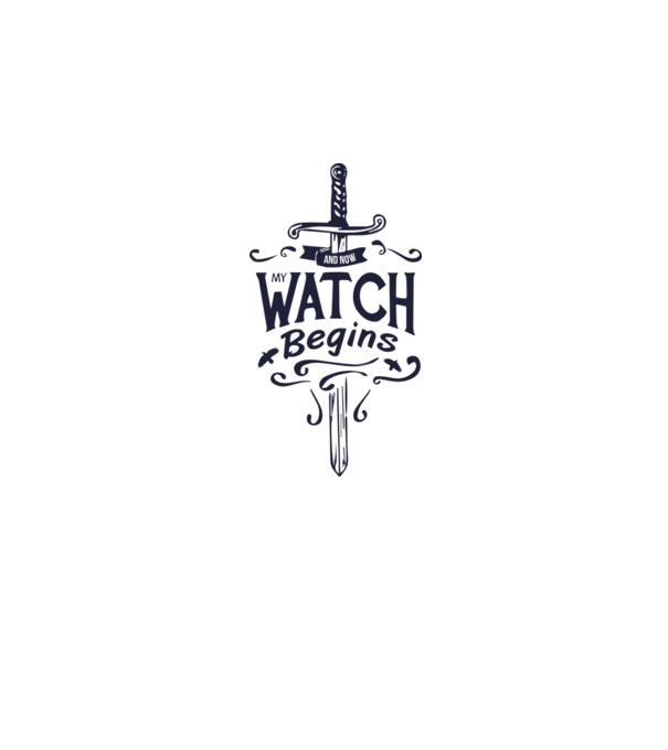 And now my watch begins model gri pe tricou