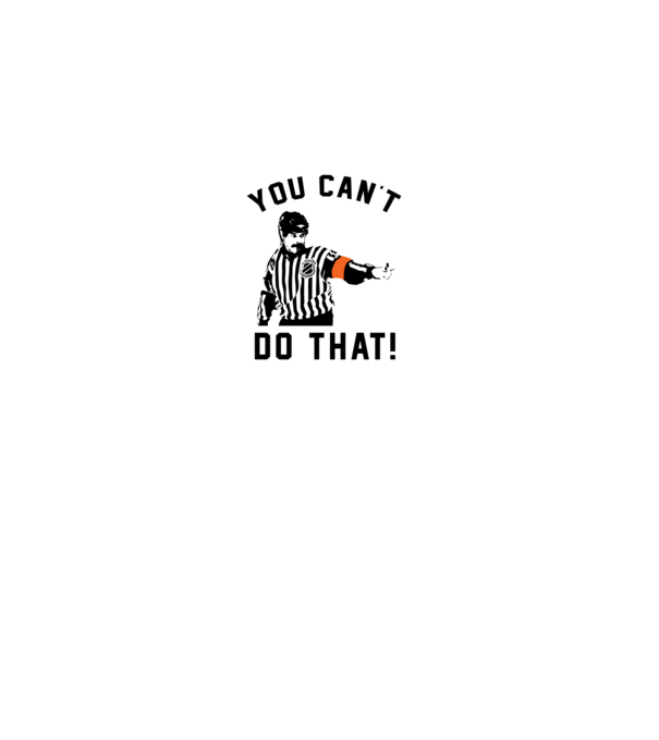 'You can''t do that!' model gri pe tricou