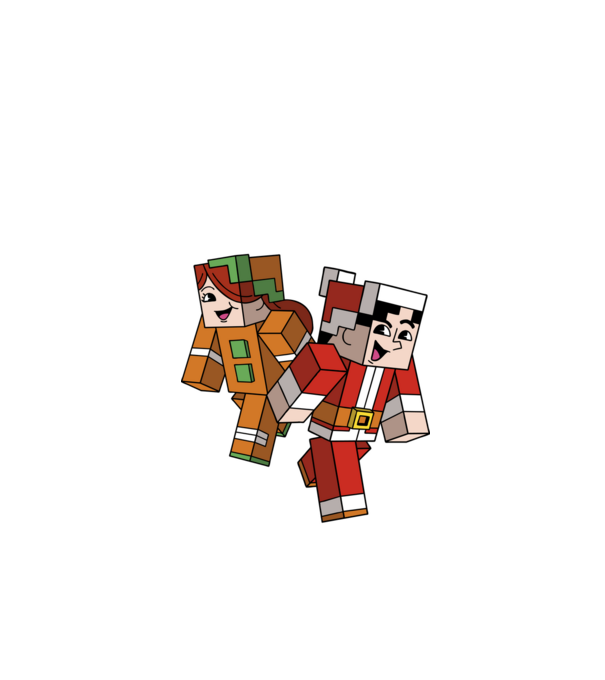 Minecraft christmas ugly sweater model negru pe tricou