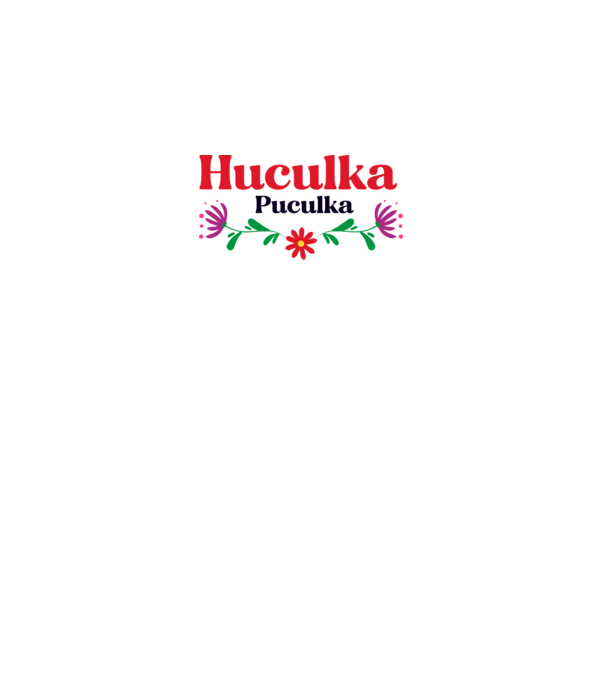 Huculka Puculka model alb pe tricou