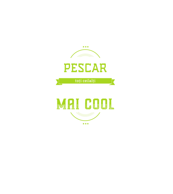 sunt pescar, la fel ca toți ceilalți, dar mult mai cool model negru pe tricou