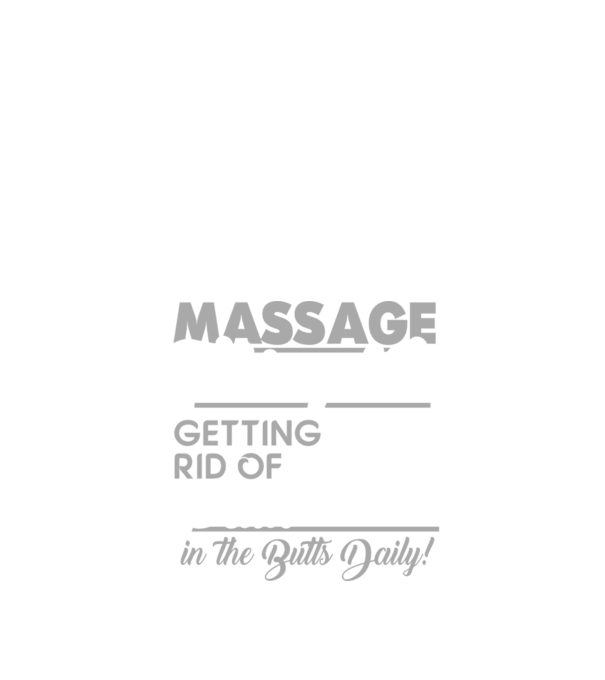 Massage pain model negru pe tricou