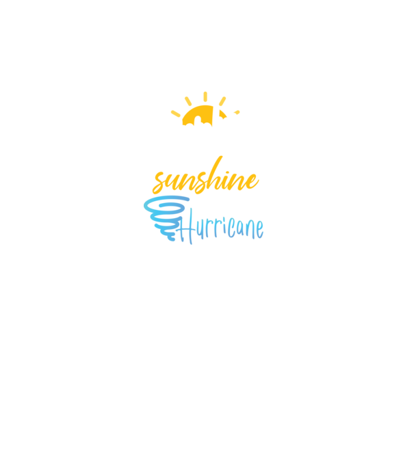 September Girls are Sunshine mixed with a little Hurricane model turcoaz pe tricou
