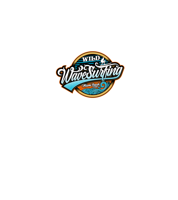 WaveSurfing model negru pe tricou