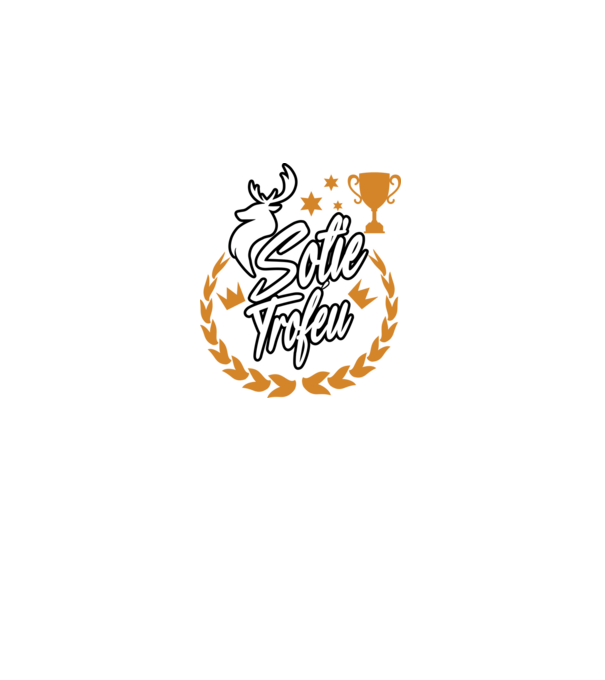 Soție trofeu model negru pe tricou