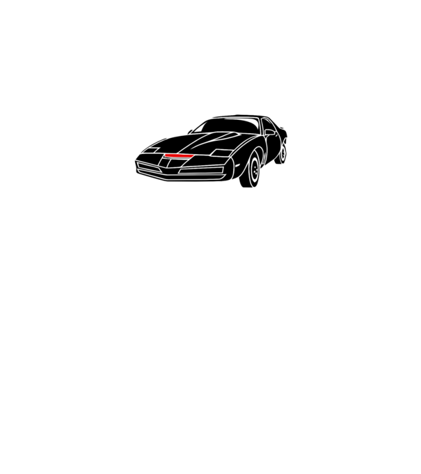 Kitt 3C.eps model gri pe tricou