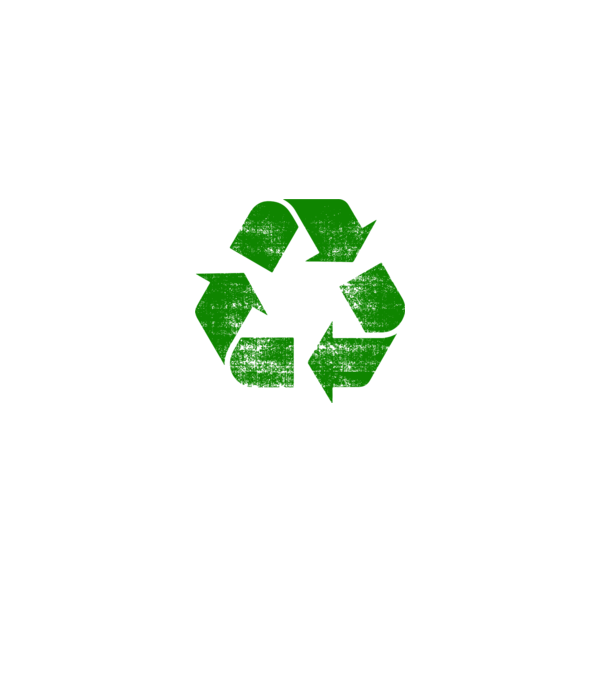 RECYCLE model negru pe tricou