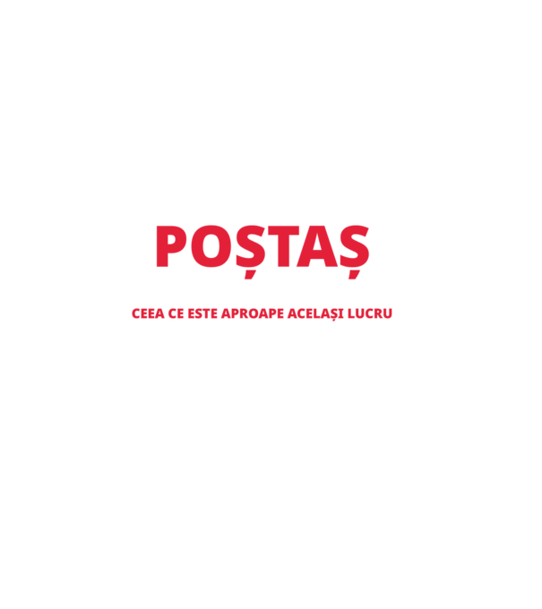 Supererou poştaş model negru pe tricou