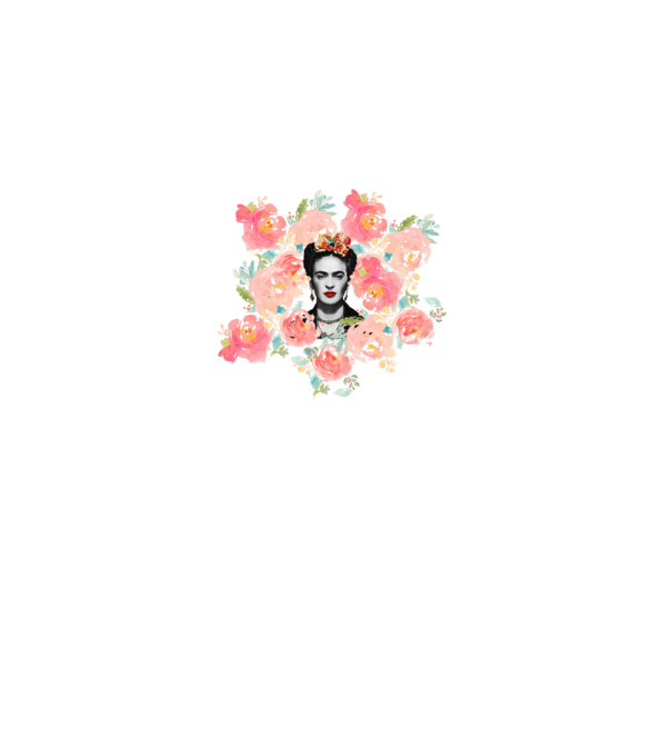 Frida Kahlo 2 model alb pe tricou