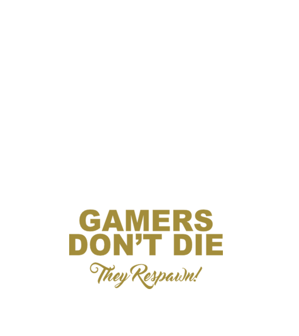 'Gamers don''t lie' model negru pe tricou