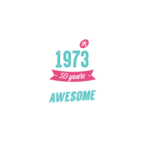 Made in 1973 model negru pe tricou