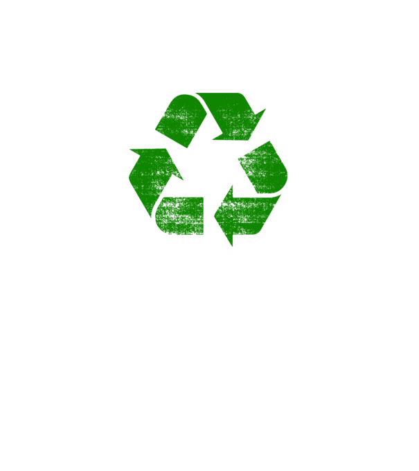 RECYCLE model negru pe tricou