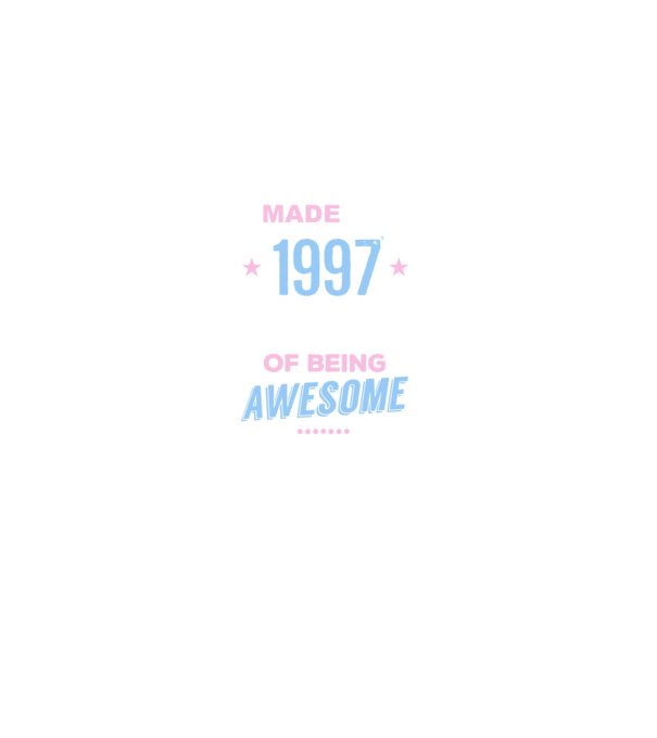 Made in - 1997 model negru pe tricou