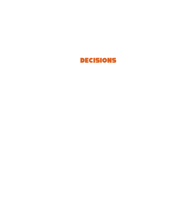 Motiv cuplu I make decisions model negru pe tricou