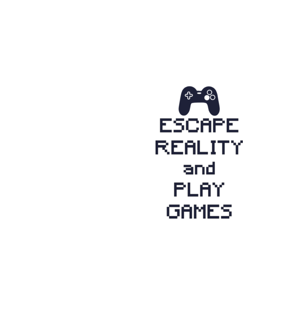 Escape reality model galben neon pe tricou