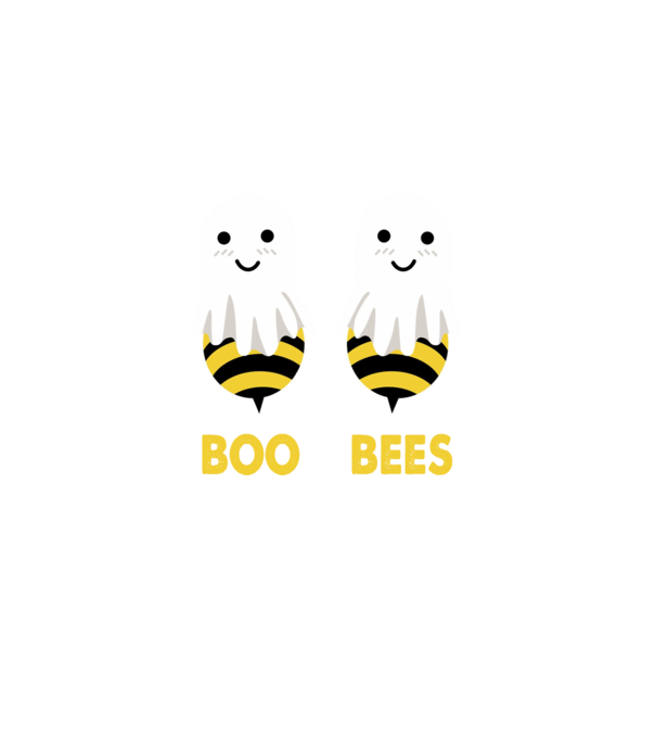 Boo bees model negru pe tricou