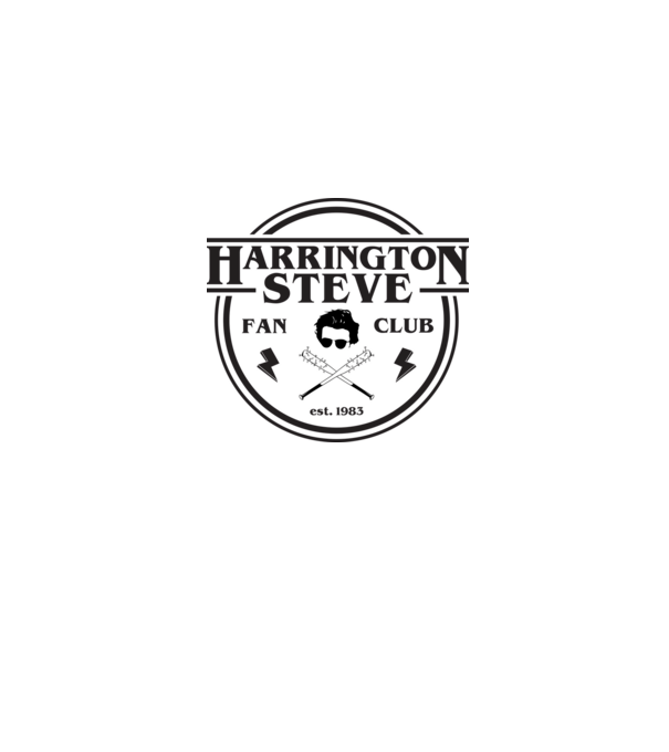 steve harrington fan club est 1983 model gri pe tricou