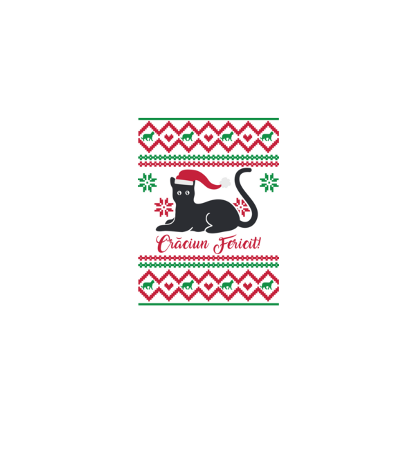 crăciun fericit model alb pe tricou